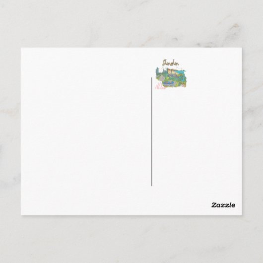 Carte Postale Shenzhen (Dos)