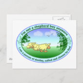 Carte Postale Shepherd Boy (Devant / Derrière)