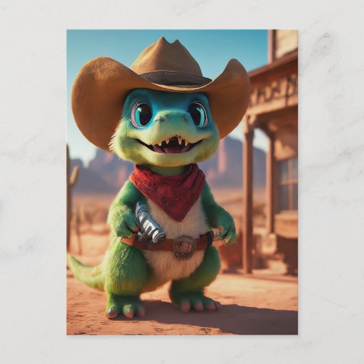 Carte Postale Sheriff Scaly (Devant)