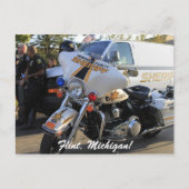 Carte Postale Sherriff du comté de Genesee (Devant)