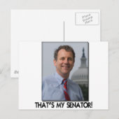 Carte Postale Sherrod Brown, C'est mon sénateur ! (Devant / Derrière)
