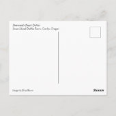 Carte Postale Sherwood's Peach Dahlia (Dos)