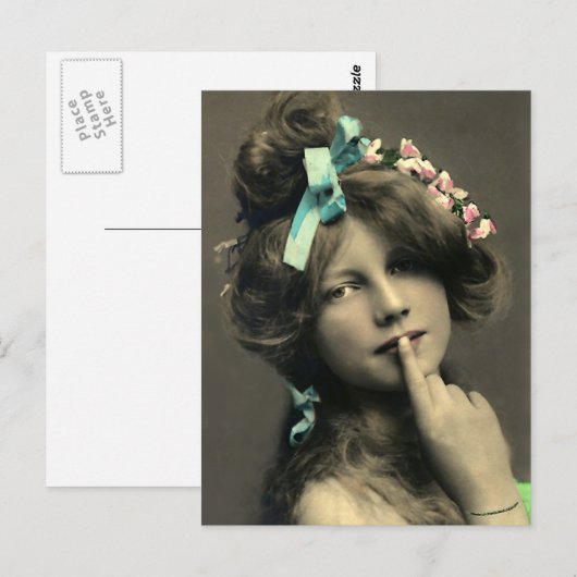 Carte Postale Shhhhh (Devant / Derrière)