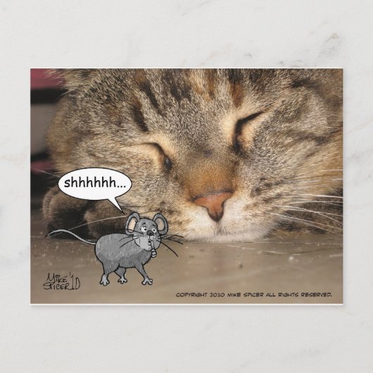 Carte Postale Shhhhhhh… (Devant)