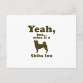 Carte Postale Shiba Inu (Devant)