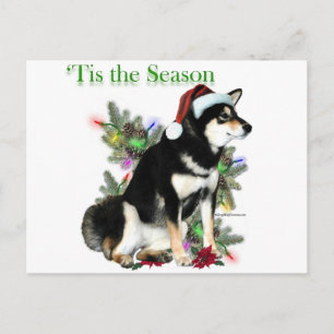 Carte Postale Shiba Inu 'Tis