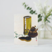 Carte Postale Shibata Zeshin Sencha Tea Set (Debout devant)