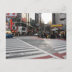 Carte Postale Shibuya 109 passages