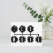 Carte Postale Shift de Détroit (Debout devant)