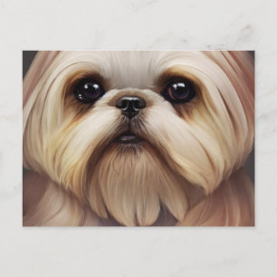 Carte postale Shih Tzu Salutations