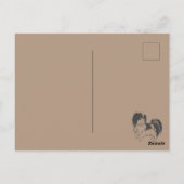 Carte Postale Shih Tzu Salutations (Dos)