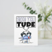 Carte Postale Shih Tzu Tude (Debout devant)