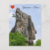 Carte Postale Shilin pinnacles Forêt de pierre - Yunnan, Chine,  (Devant)