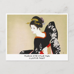 Carte Postale Shimura Tatsumi Deux Sujets Des Femmes Japonaises