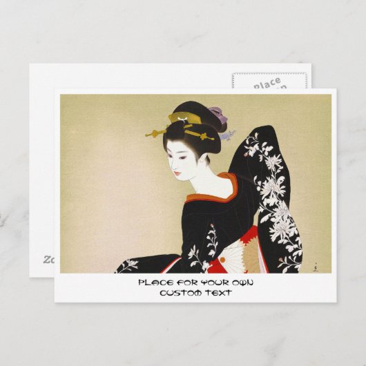 Carte Postale Shimura Tatsumi Deux Sujets Pour Les Femmes Japona (Devant / Derrière)