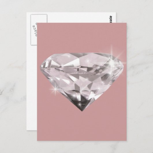 Carte Postale Shine diamond (Devant / Derrière)