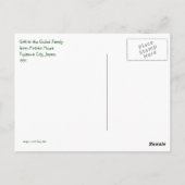 Carte postale Shio-ko (Dos)