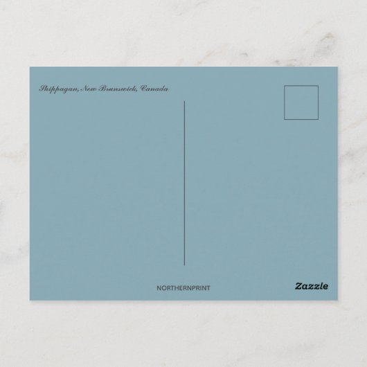 Carte Postale Shippagan Nouveau-Brunswick Canada (Dos)