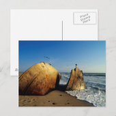 Carte Postale Shipwreck On Beach, Skeleton Coast, Namibie (Devant / Derrière)