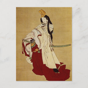 Carte Postale Shirabyōshi Hokusai Art japonais
