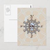 Carte Postale Shi's Wheel Compass (Devant / Derrière)