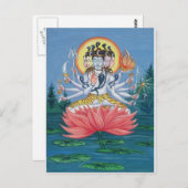 CARTE POSTALE SHIVA (Devant / Derrière)