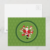 Carte Postale Shiva Claus (Devant / Derrière)