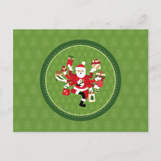 Carte Postale Shiva Claus (Devant)