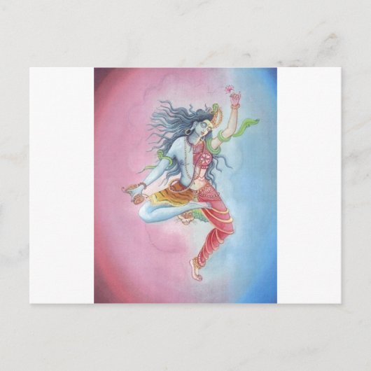 Carte Postale Shiva -dancingpose (Devant)