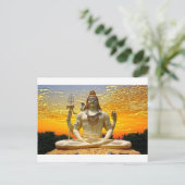 CARTE POSTALE SHIVA HINDU DIEU (Debout devant)
