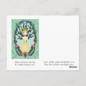 Carte Postale 'Shiver et Quiver Little Tree' (Dos)