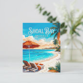 Carte Postale Shoal Bay Anguilla (Debout devant)