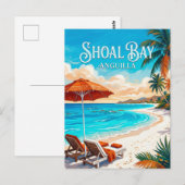 Carte Postale Shoal Bay Anguilla (Devant / Derrière)