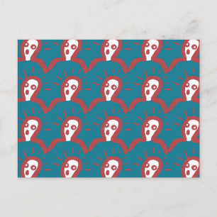 Carte Postale Shock and Awe-some - Funny Wow Faces Cartoon