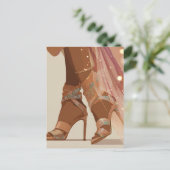 CARTE POSTALE SHOE GAME #3 (Debout devant)