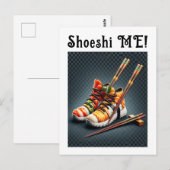 Carte Postale Shoeshi ME - Unique Basket Sushi (Devant / Derrière)