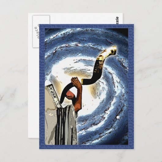 Carte postale Shofar Galaxy (Devant / Derrière)