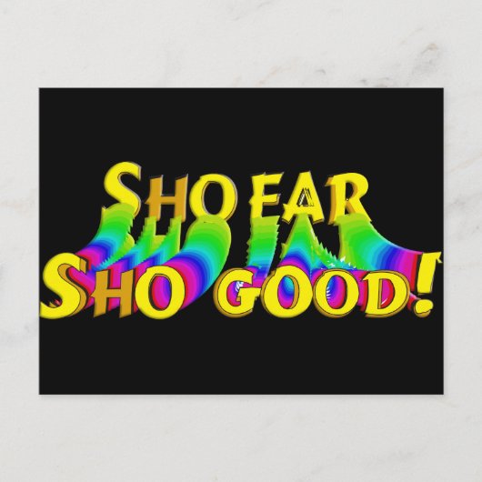 Carte Postale Shofar Sho Good (Devant)