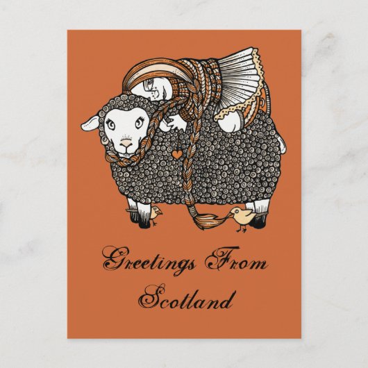 Carte postale Shonaghs Sheep (Devant)