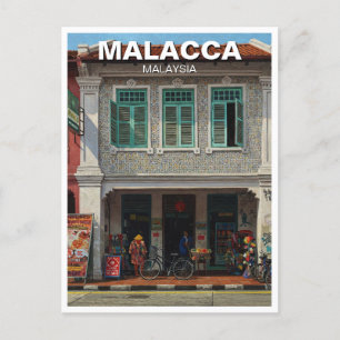 Carte Postale Shophouse du patrimoine malacca Malaisie