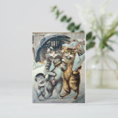 Carte Postale Shopping (Debout devant)