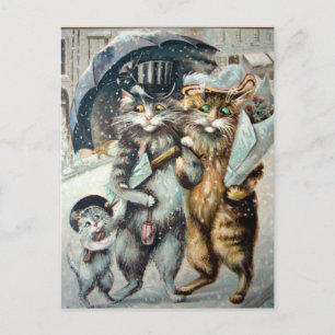 Carte postale shopping