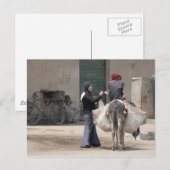 Carte Postale Shopping au Caire (Devant / Derrière)