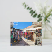 Carte Postale Shopping en Nazare, Portugal (Debout devant)