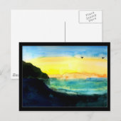 Carte Postale Shore Et Sky (Devant / Derrière)