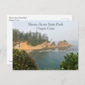 Carte Postale Shores Acres State Park, Oregon Coast (Devant / Derrière)