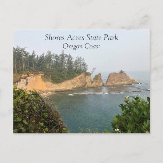 Carte Postale Shores Acres State Park, Oregon Coast (Devant)