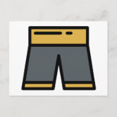 Carte Postale shorts (Devant)