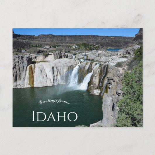 Carte Postale Shoshone Falls Snake River Idaho (Devant)