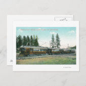 Carte Postale Shoshone Flyer Train de Spokane (Devant / Derrière)